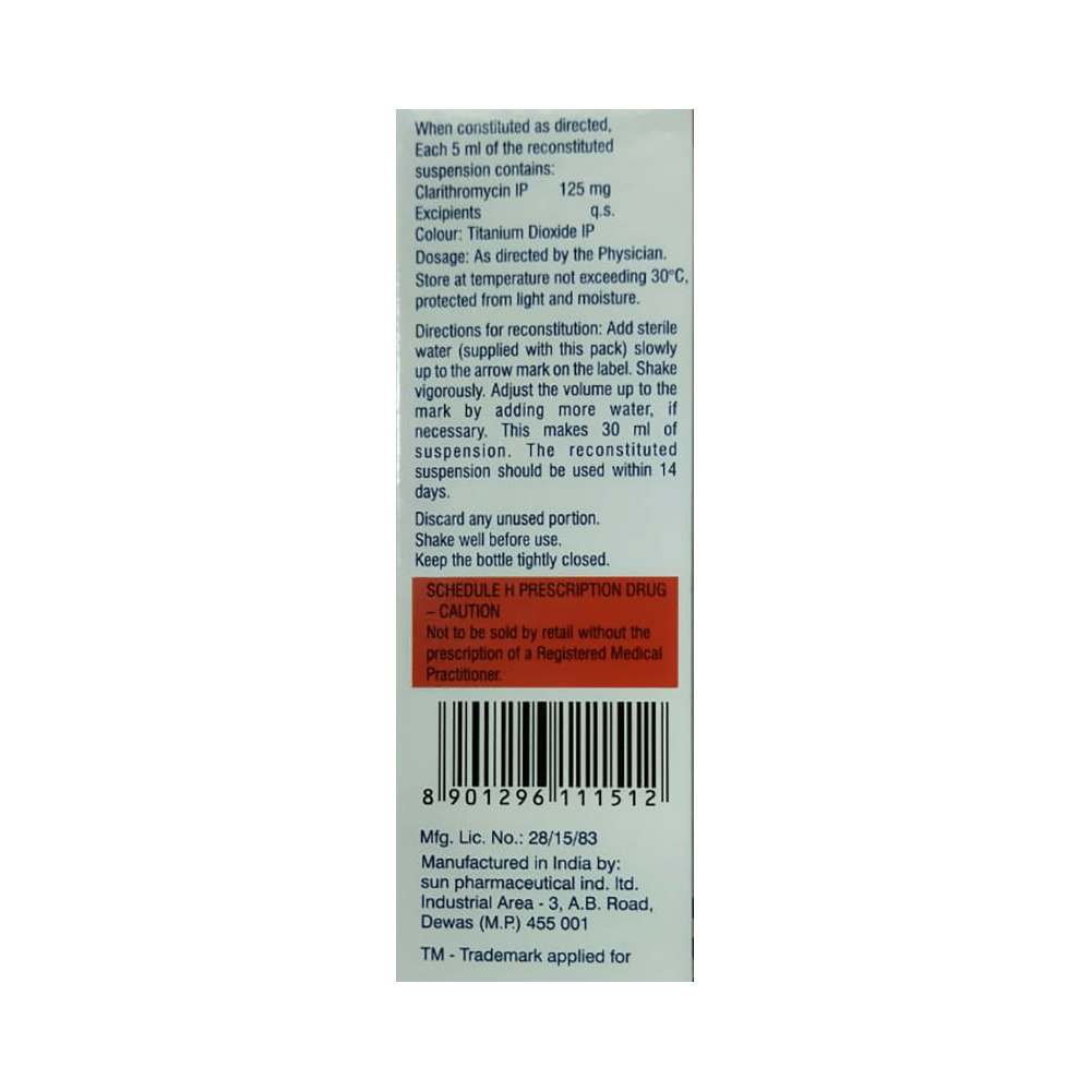 Crixan 125mg Granules Suspension Mixed Fruit - Image 2