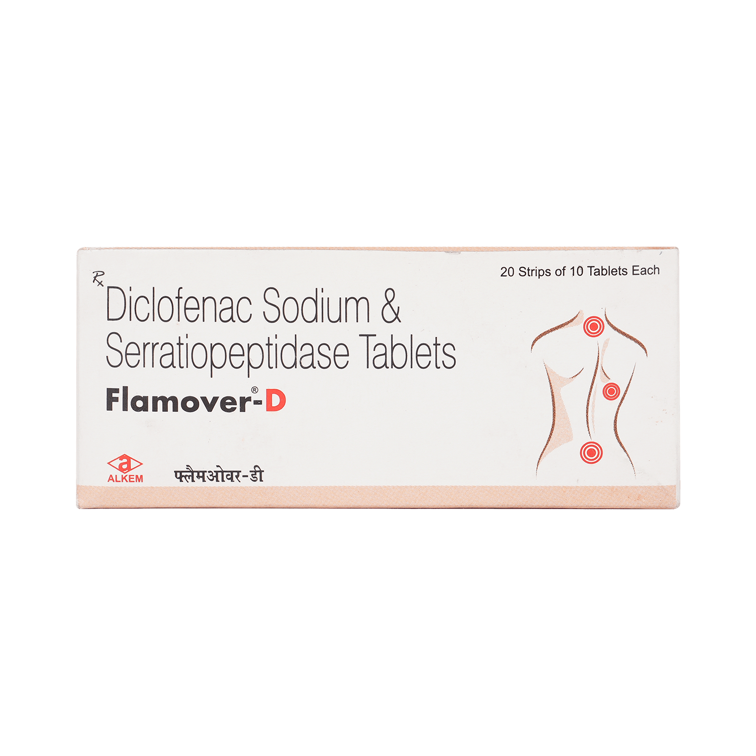 Flamover D 50mg/10mg Tablet - Image 2