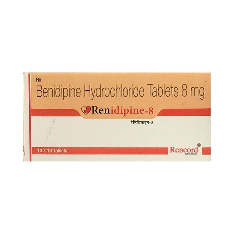 Renidipine 8 Tablet