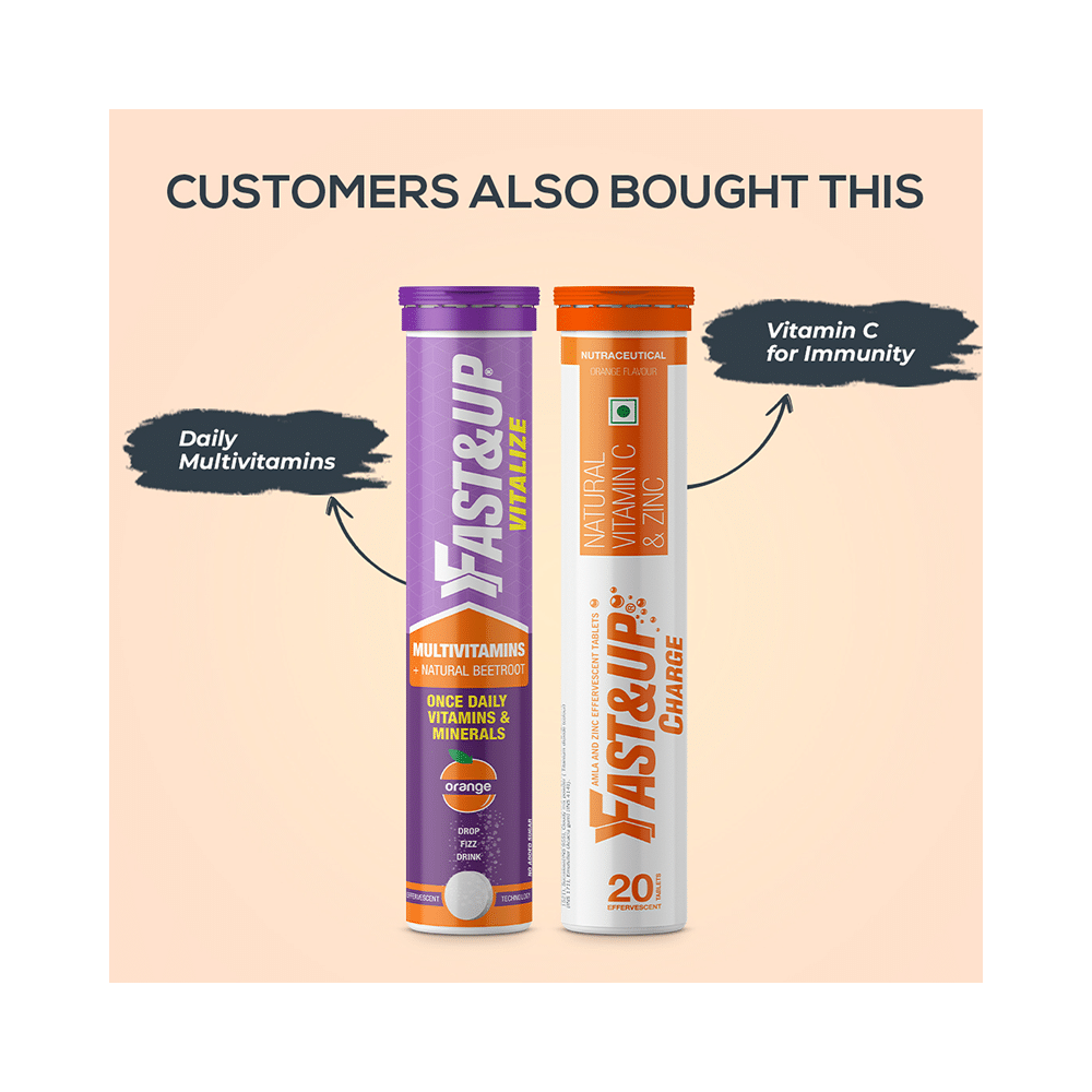 Fast&Up Magnesio with Magnesium & Zinc for Muscle Health | Flavour Lemon and Lime Effervescent Tablet - Image 9