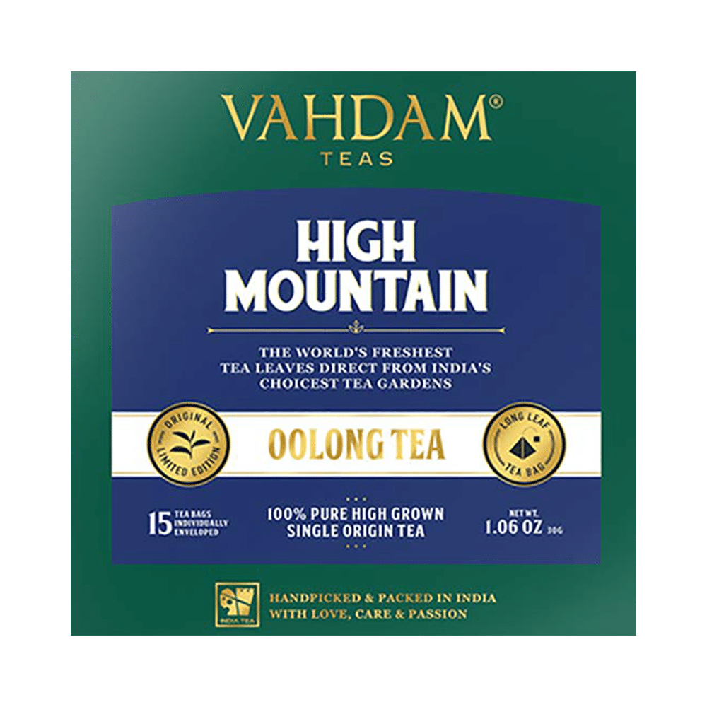 Vahdam Teas High Mountain Oolong Tea (2gm Each)