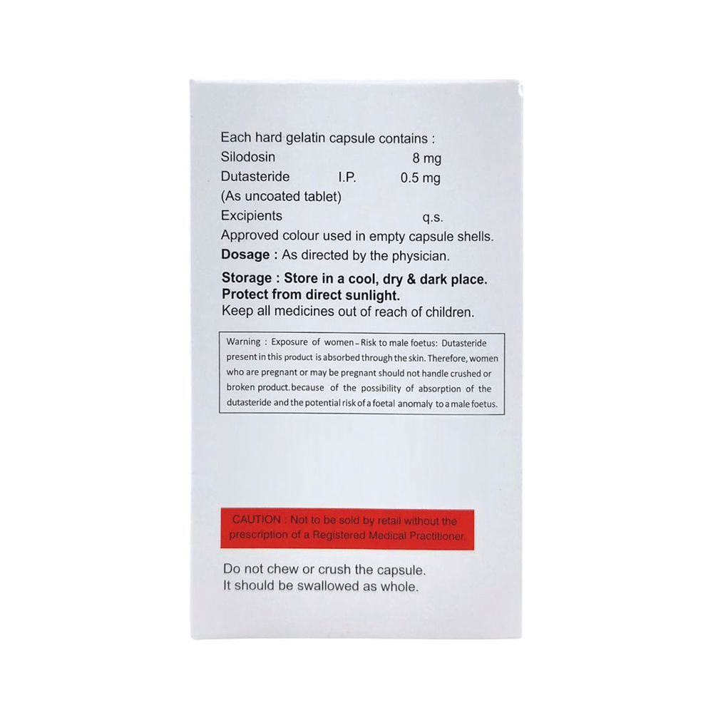 Sildodot D 8mg/0.5mg Capsule - Image 2