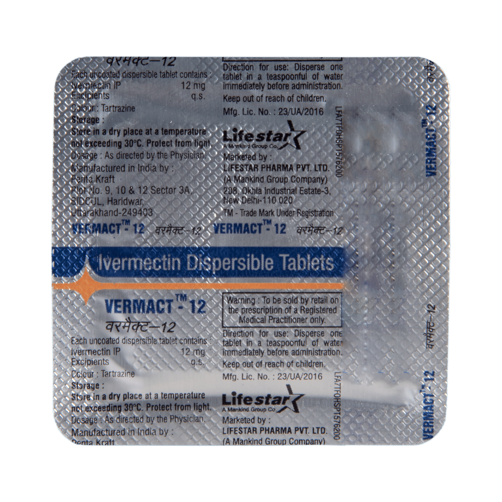Vermact 12 Tablet DT - Image 5
