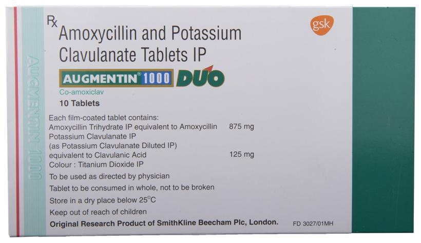 Augmentin 1000 Duo Tablet - Image 2