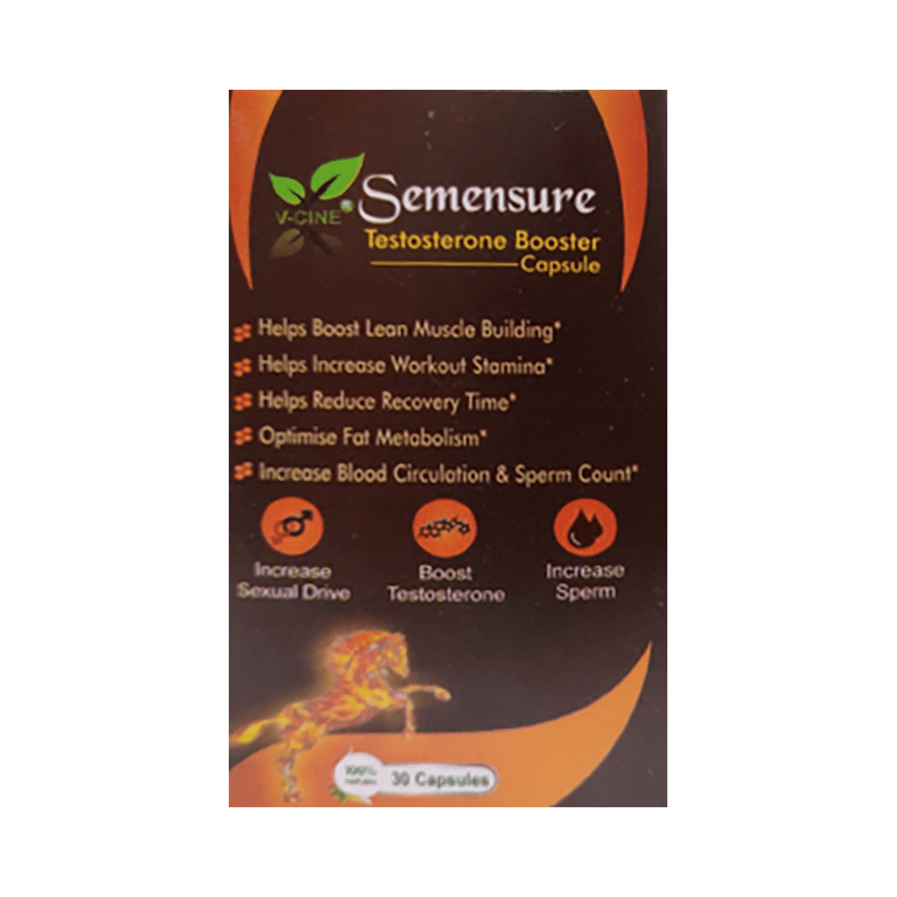 V-Cine Semensure Testosterone Booster Capsule - Image 2