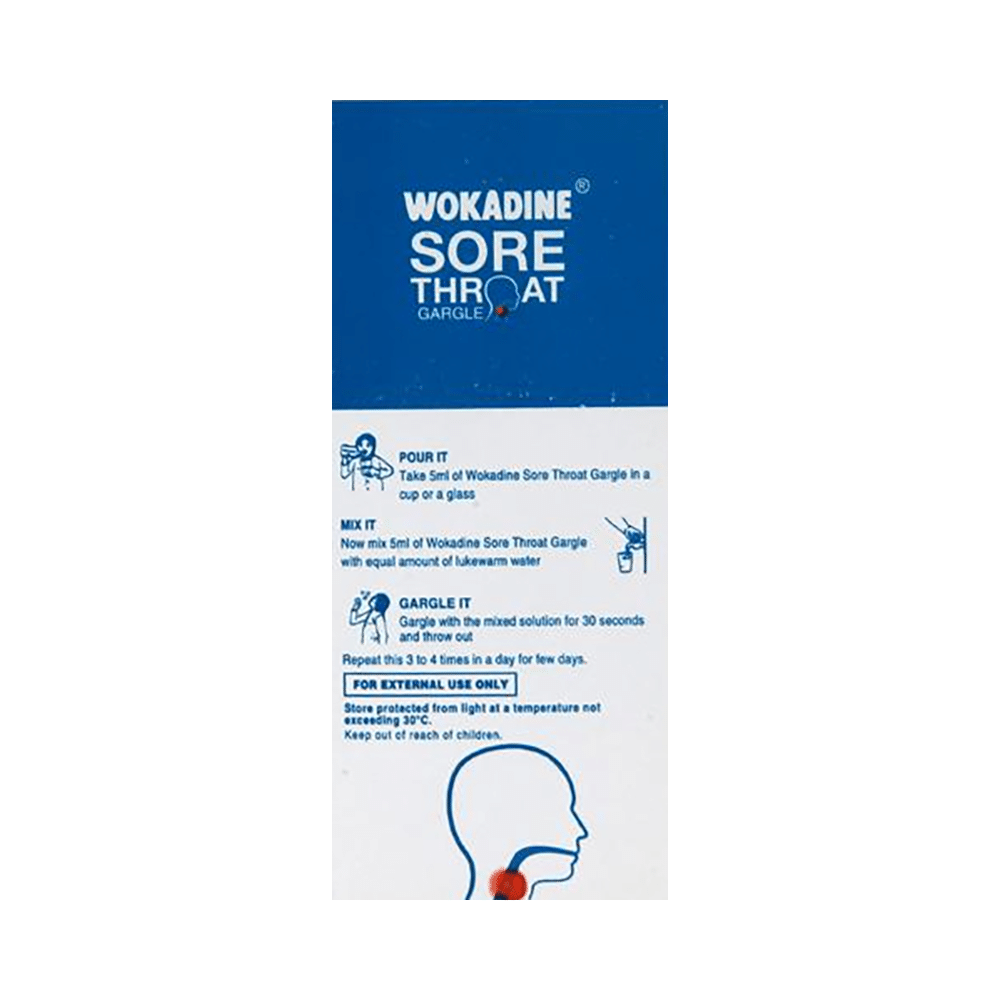 Wokadine Sore Throat Gargle - Image 3