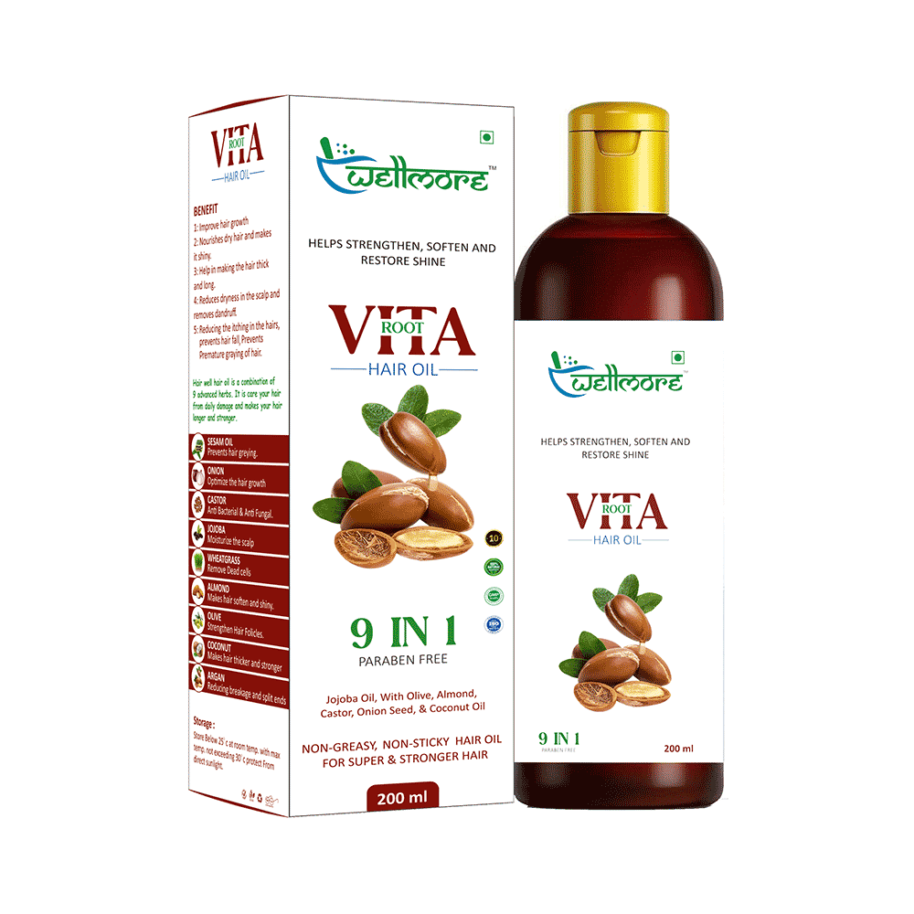 Wellmore Vita Root Hair Oil 9 in 1 - Image 3