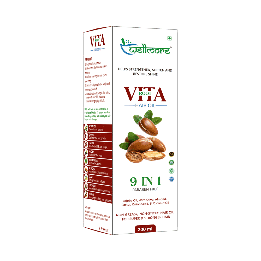 Wellmore Vita Root Hair Oil 9 in 1 - Image 1