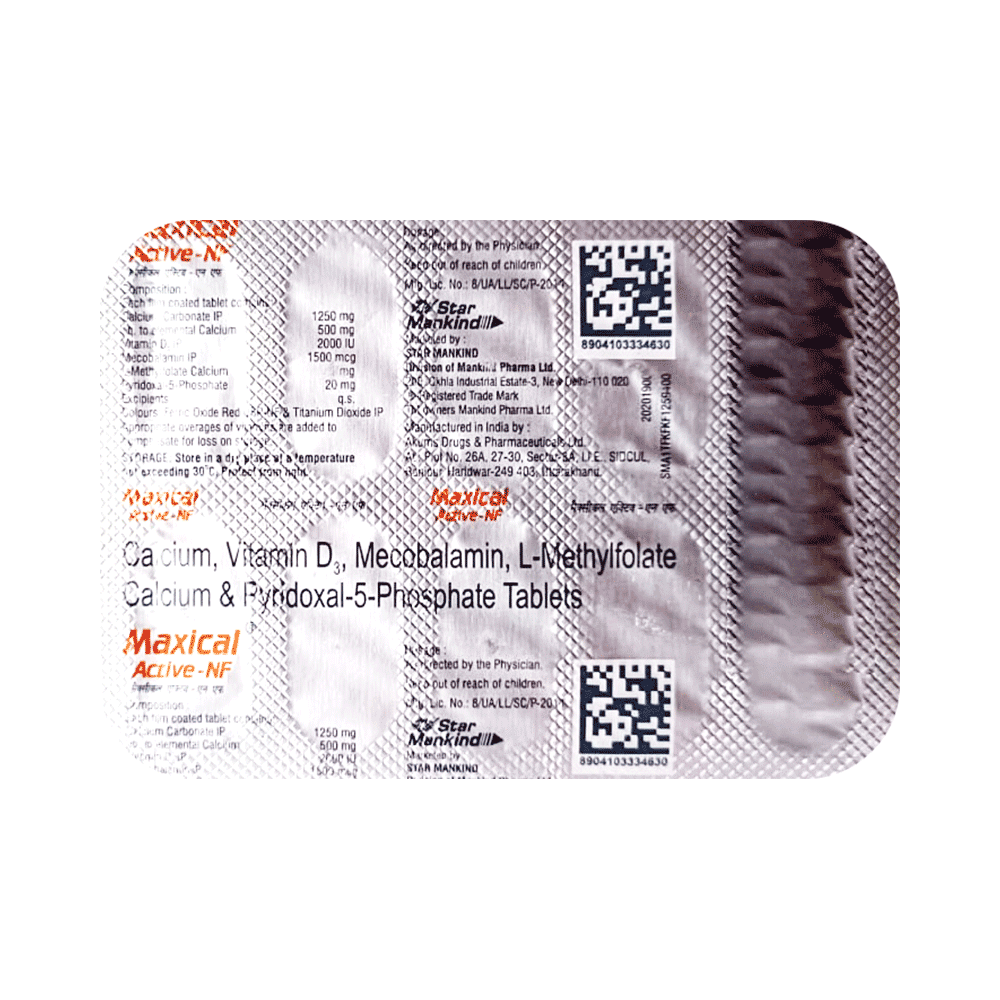 Maxical Active-NF Tablet - Image 3