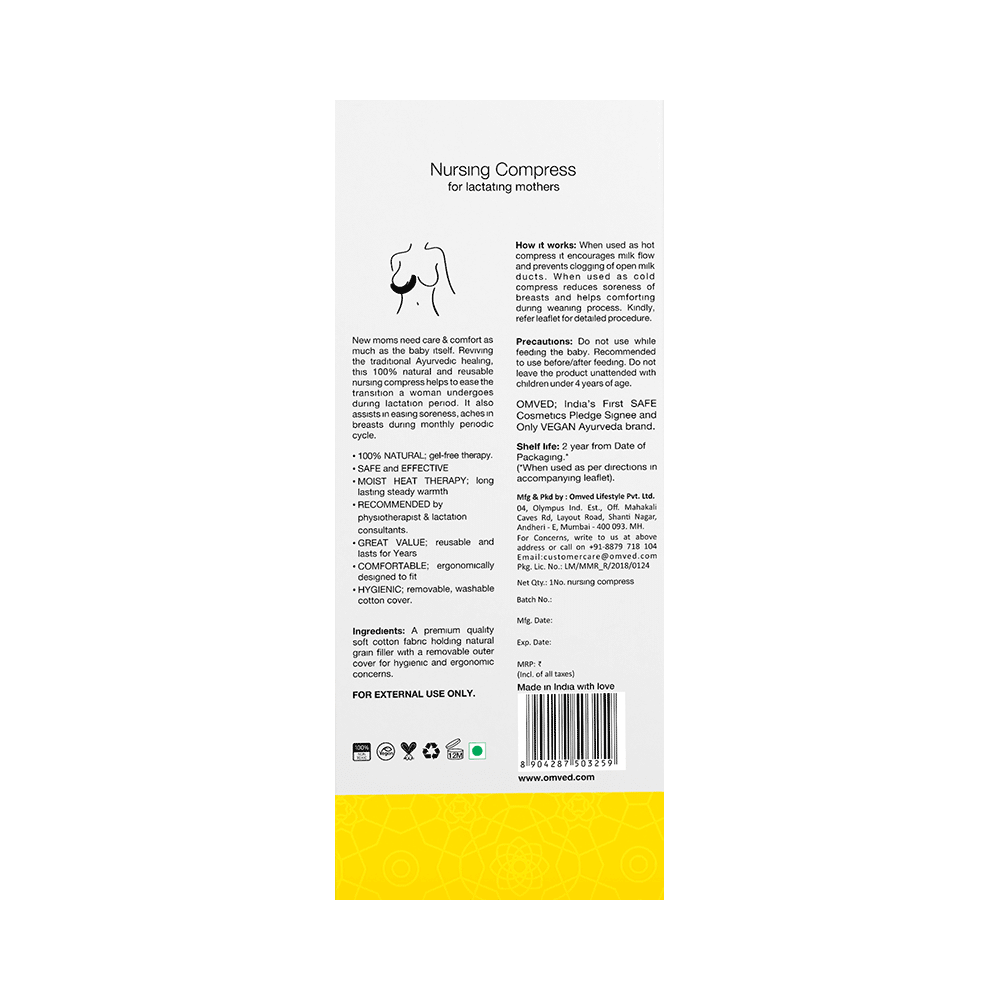 Omved Therapies Nursing Compress for Lactating Mother - Image 2
