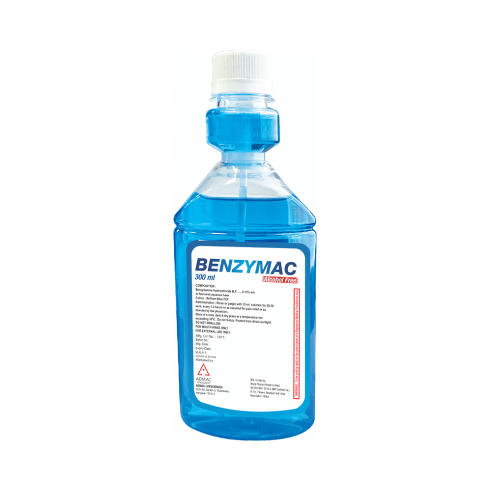 Benzymac Mouth Wash Alcohol Free - Image 2