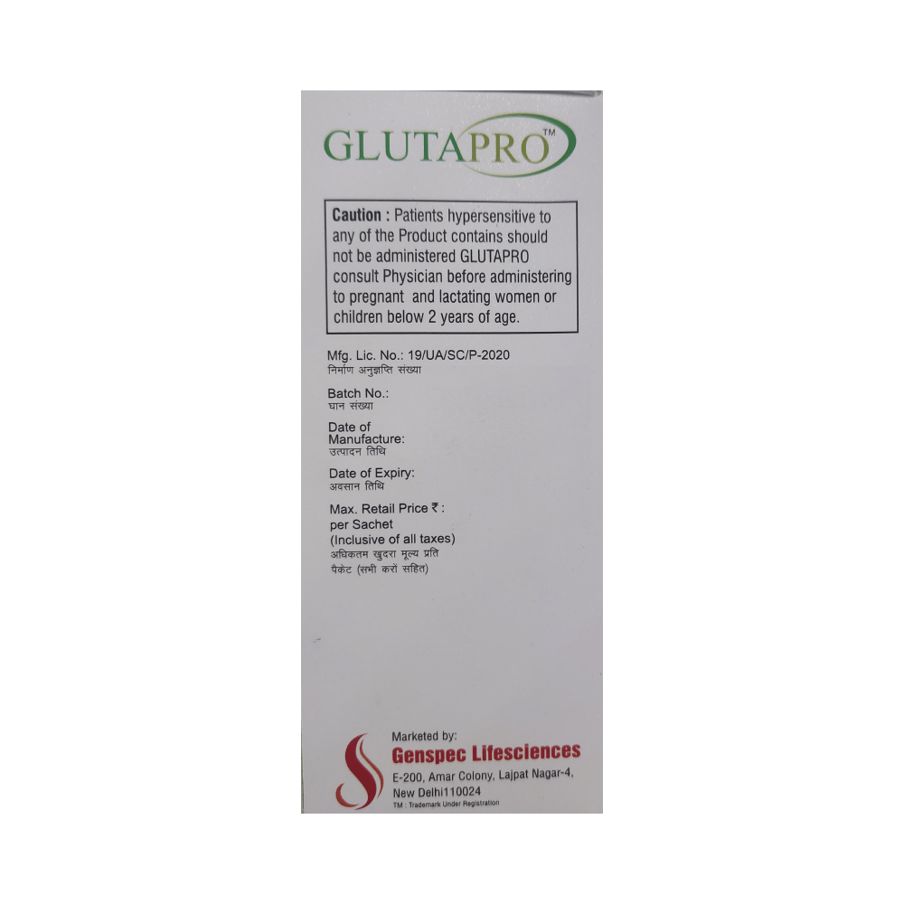 Glutapro Sachet Sugar Free - Image 3
