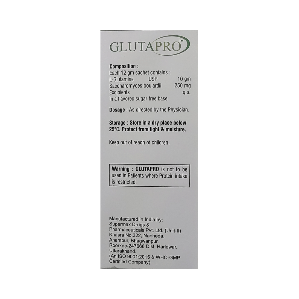 Glutapro Sachet Sugar Free - Image 2