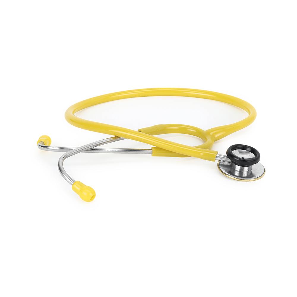 Dgarys Students Medical Real Stethoscope For Doctors Yellow - Image 3