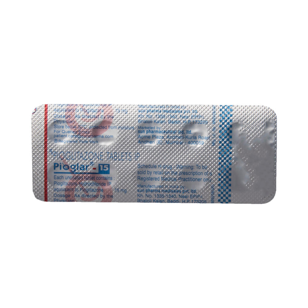 Pioglar 15 Tablet - Image 5