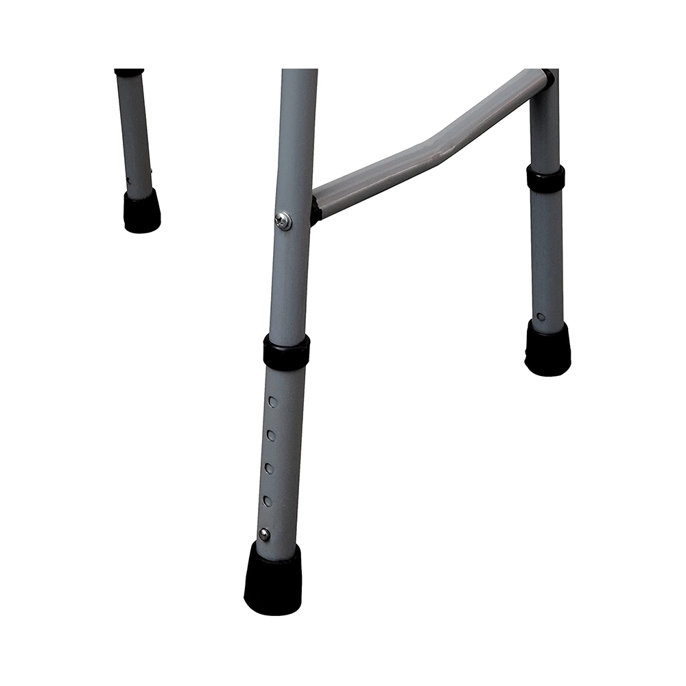 Fidelis Healthcare Portable Height Adjustable Foldable Walker Grey - Image 4