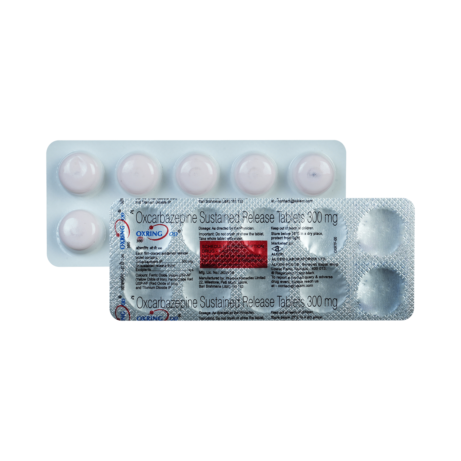 Oxring OD 300 Tablet SR - Image 1