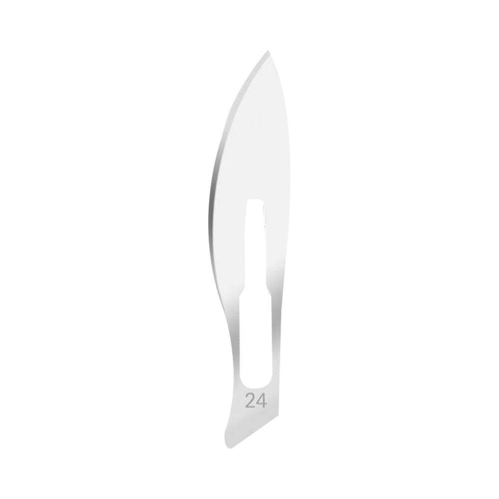 Agarwals Carbon Steel Sterile Surgical Blade  24 - Image 1