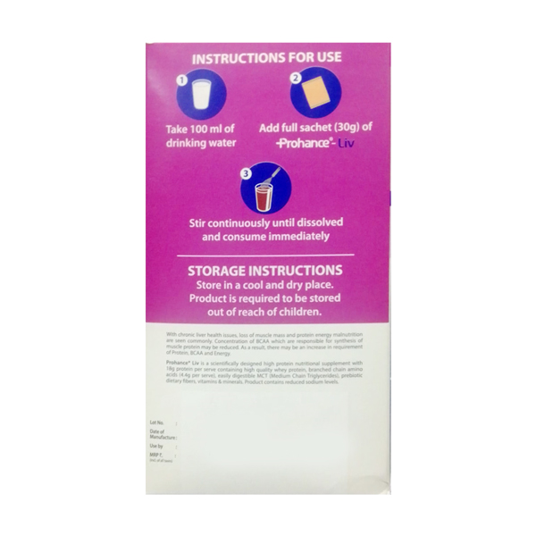 Prohance Liv Chocolate Flavour Powder - Image 3