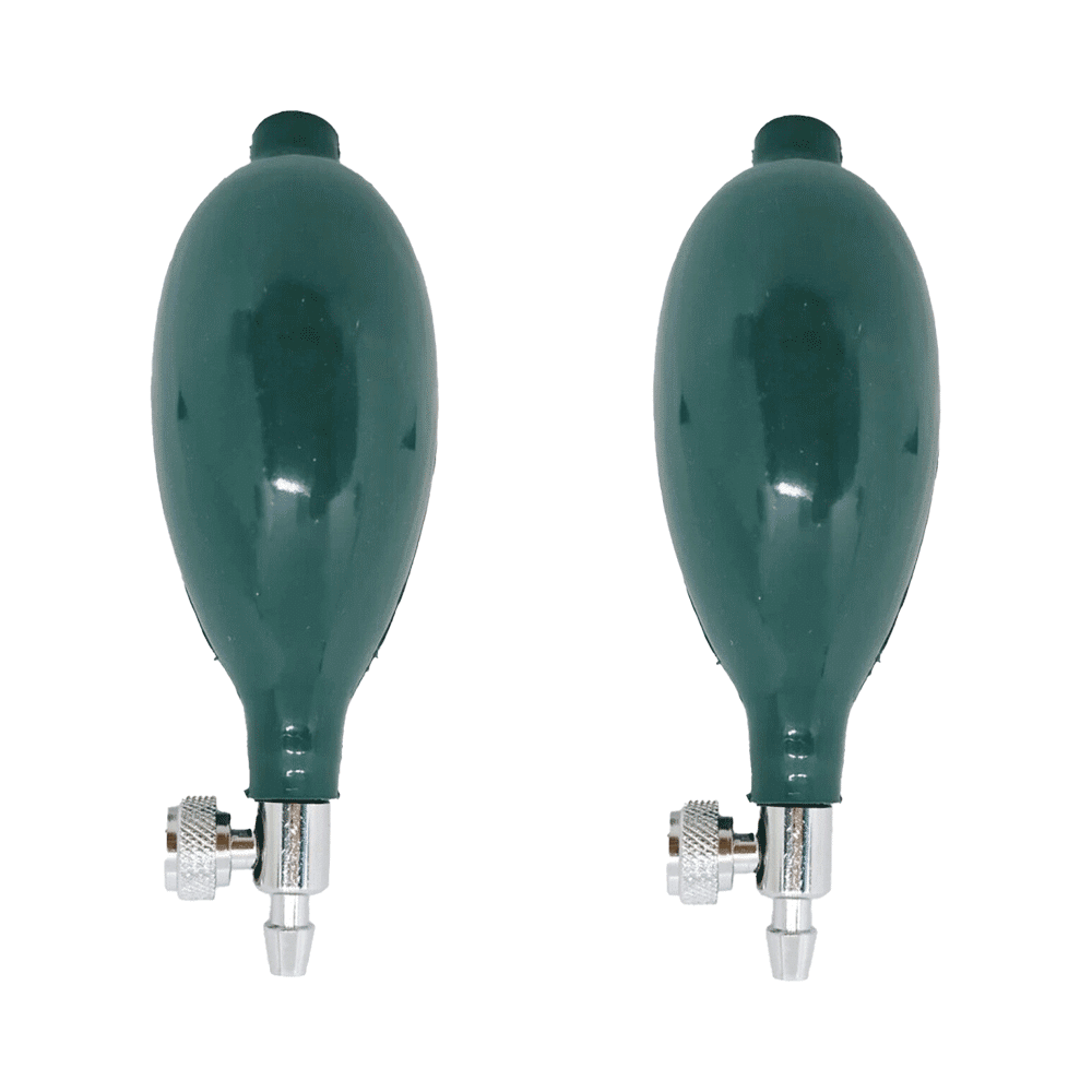 Agarwals BP Bulb With Valve Green