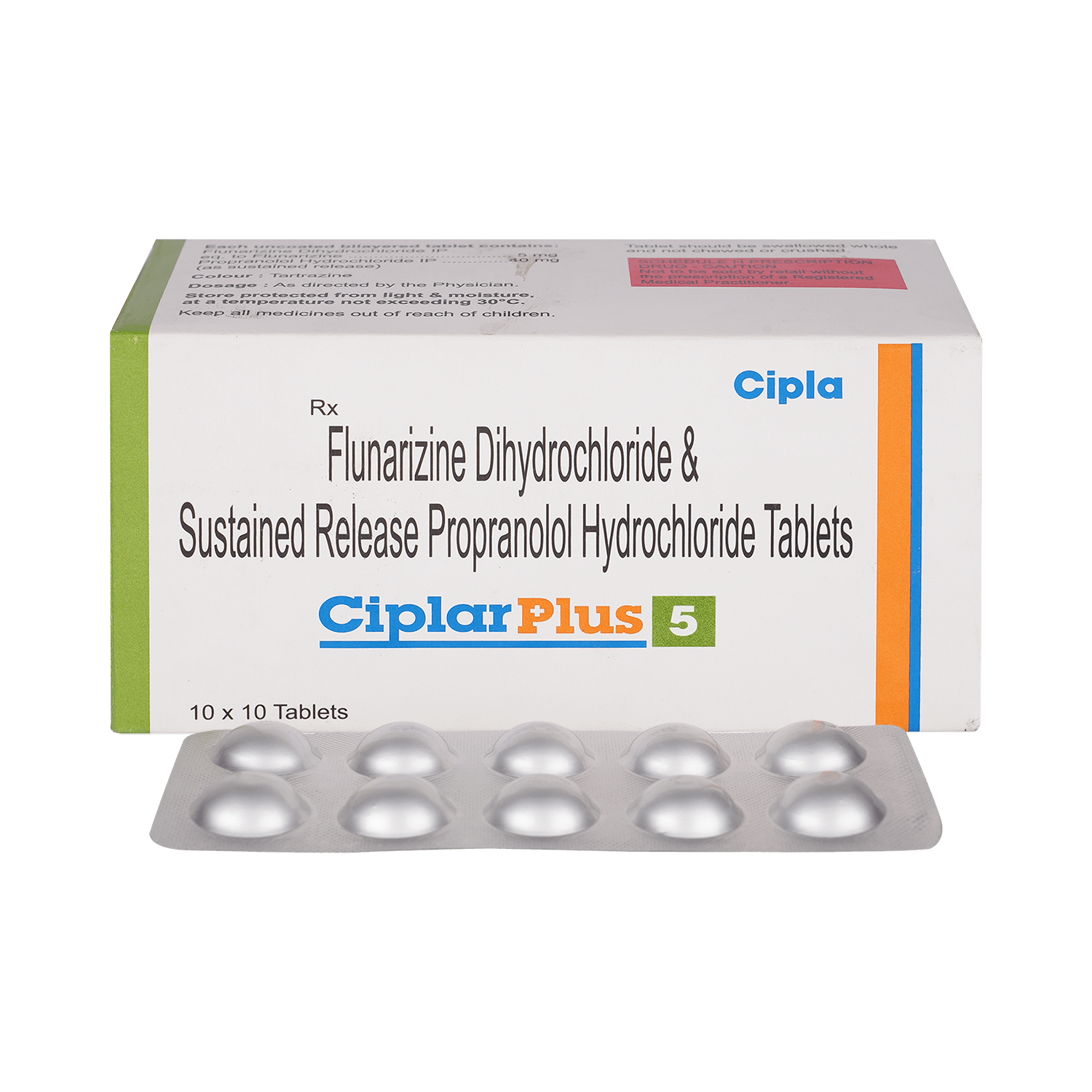 Ciplar Plus 5 Tablet SR - Image 1