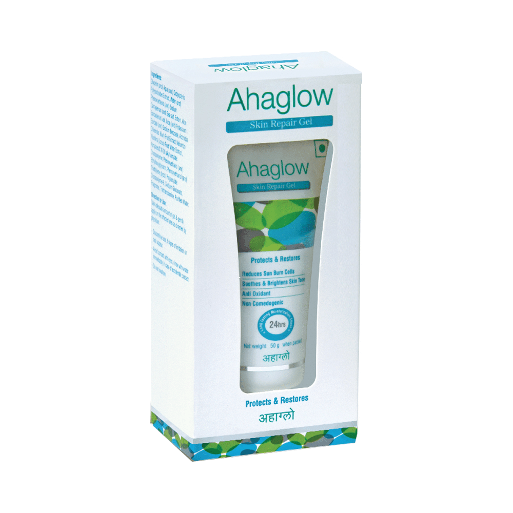 Ahaglow Skin Repair Gel | Long-Lasting Moisturising Effect | Antioxidant & Non-Comedogenic - Image 3