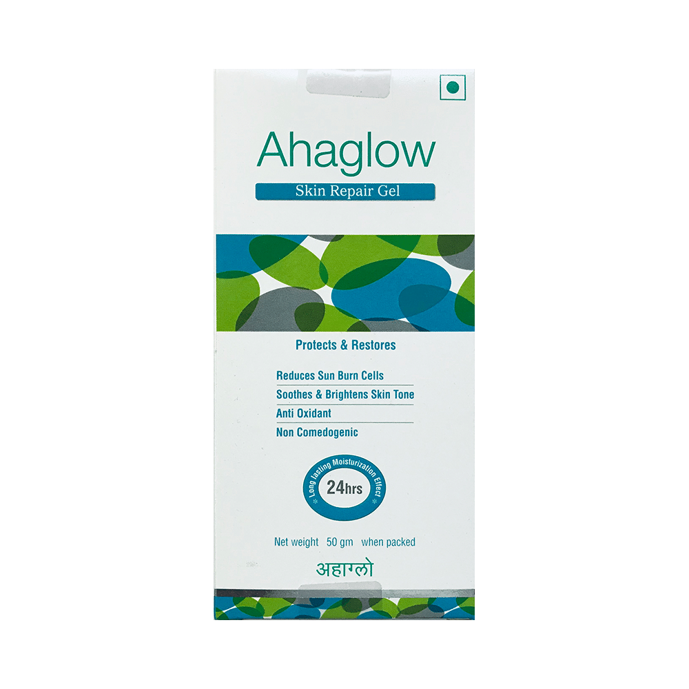 Ahaglow Skin Repair Gel | Long-Lasting Moisturising Effect | Antioxidant & Non-Comedogenic - Image 1