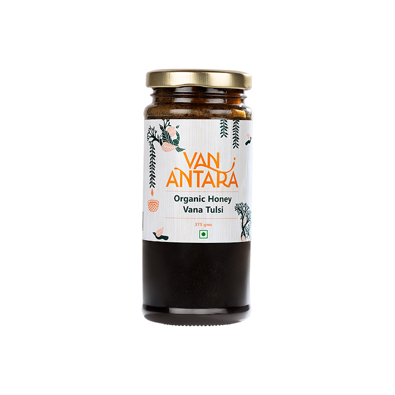 Van Antara Organic Honey with Vana Tulsi - Image 2
