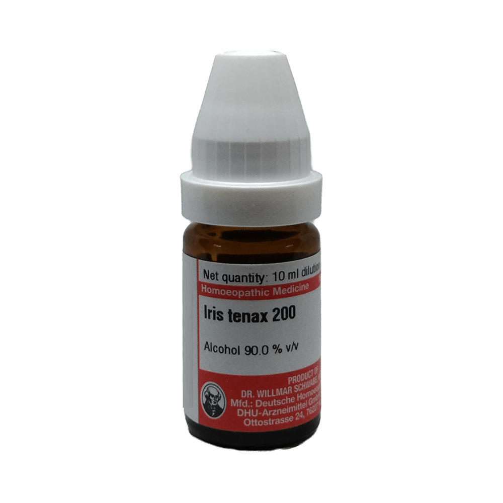Dr Willmar Schwabe Germany Iris Tenax Dilution 200