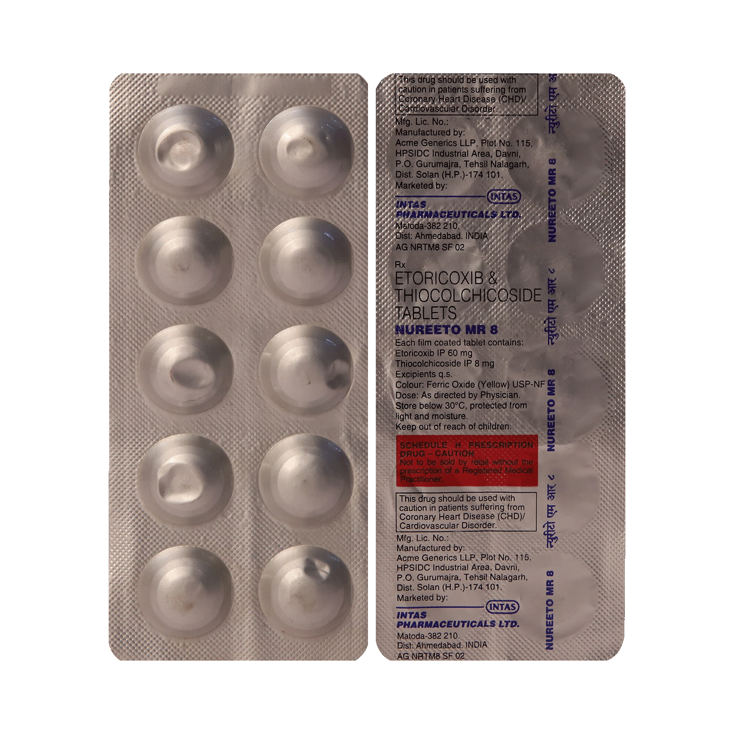 Nureeto-MR 8 Tablet - Image 1