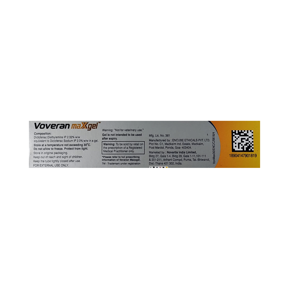 Voveran Max Pain Relief Gel - Image 3