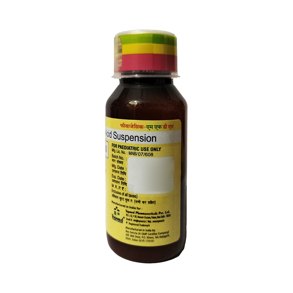 Fevagesic-MF DS Oral Suspension Mango - Image 3