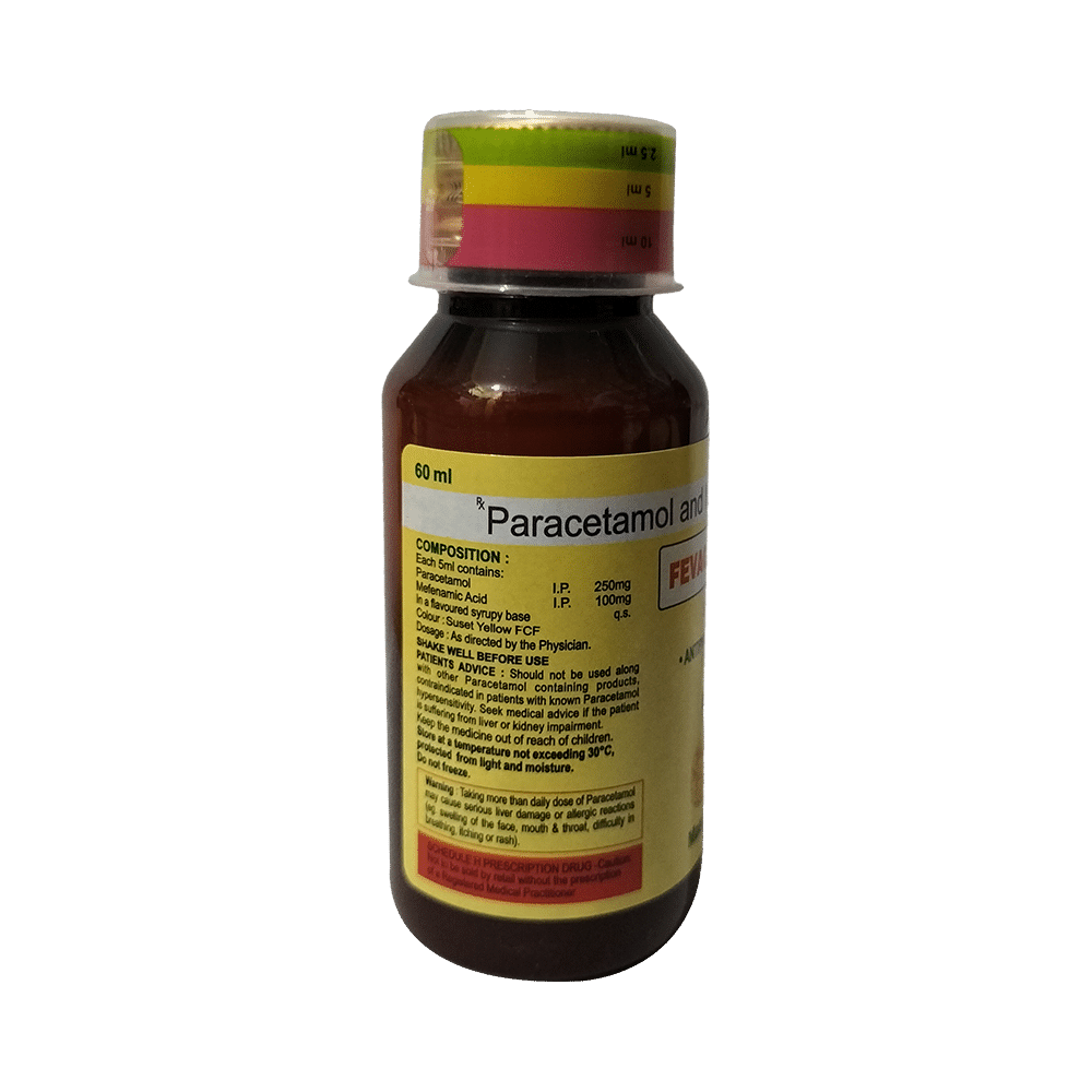 Fevagesic-MF DS Oral Suspension Mango - Image 2