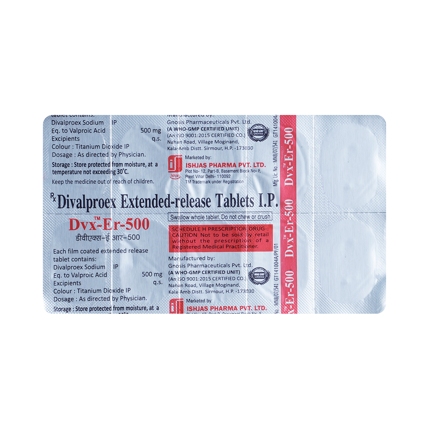 Dvx 500mg Tablet ER - Image 5