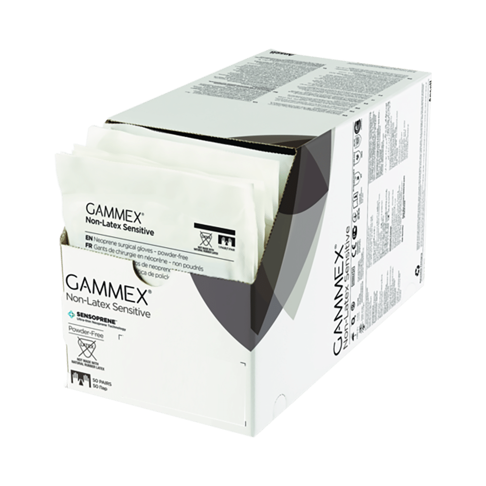 Ansell Gammex Non-Latex Sensitive Powder Free Surgical Glove 8.5 - Image 2