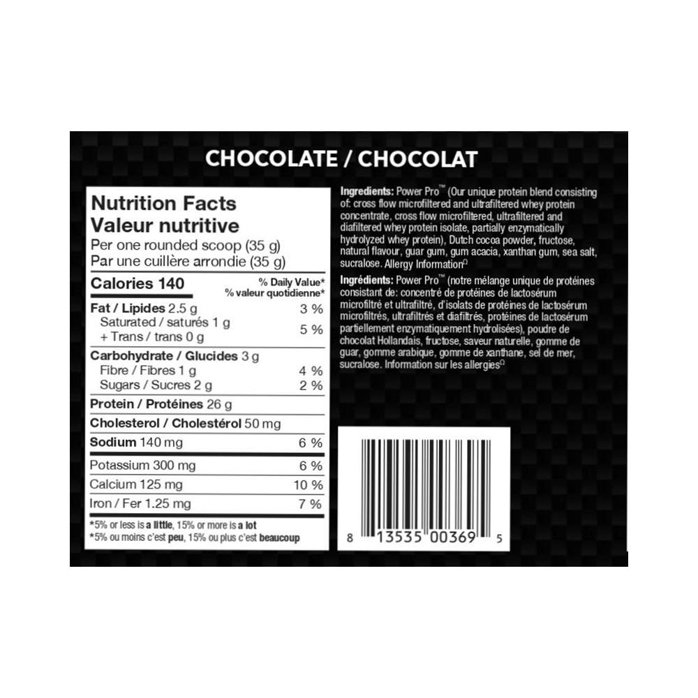 BioX Chocolate Power Whey Complex - Image 2