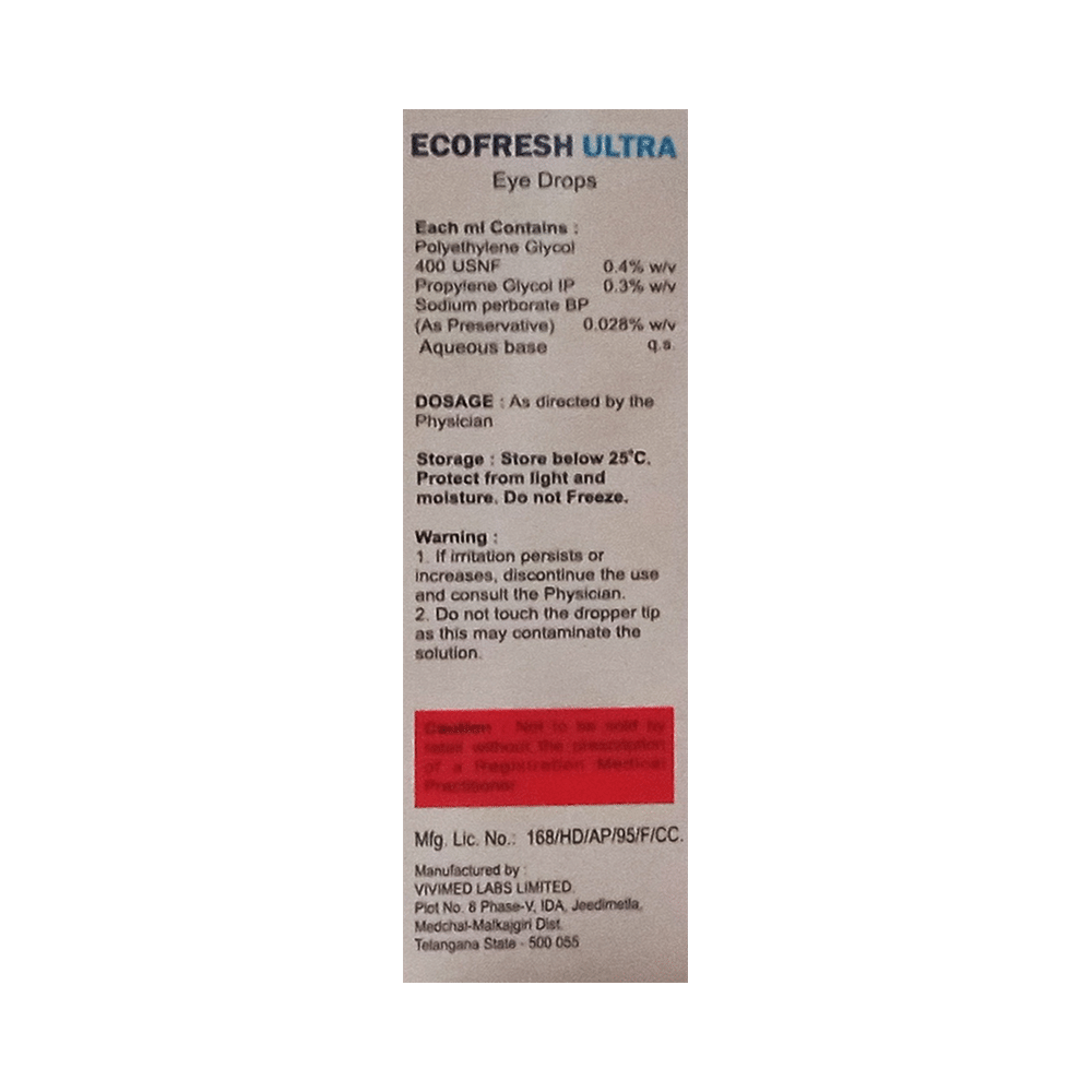 Ecofresh Ultra Eye Drop - Image 2