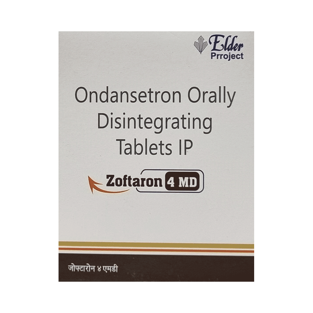 Zoftaron 4mg Tablet MD - Image 1