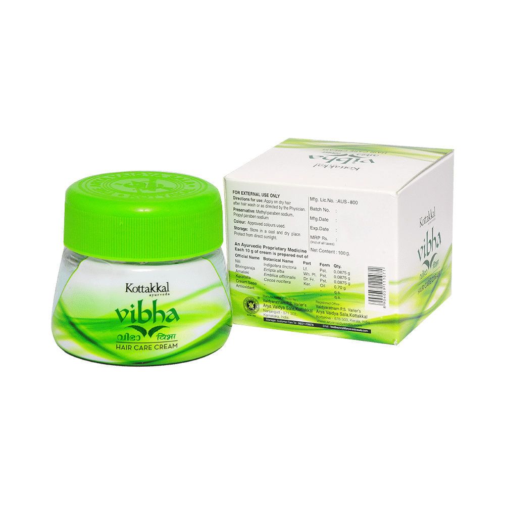 Kottakkal Ayurveda Vibha Hair Care Cream - Image 2