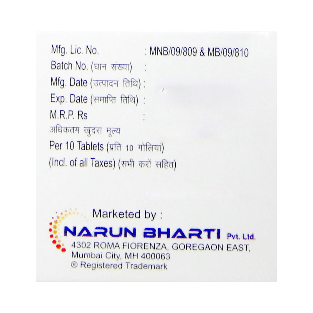 Nabicort 6 Tablet - Image 3