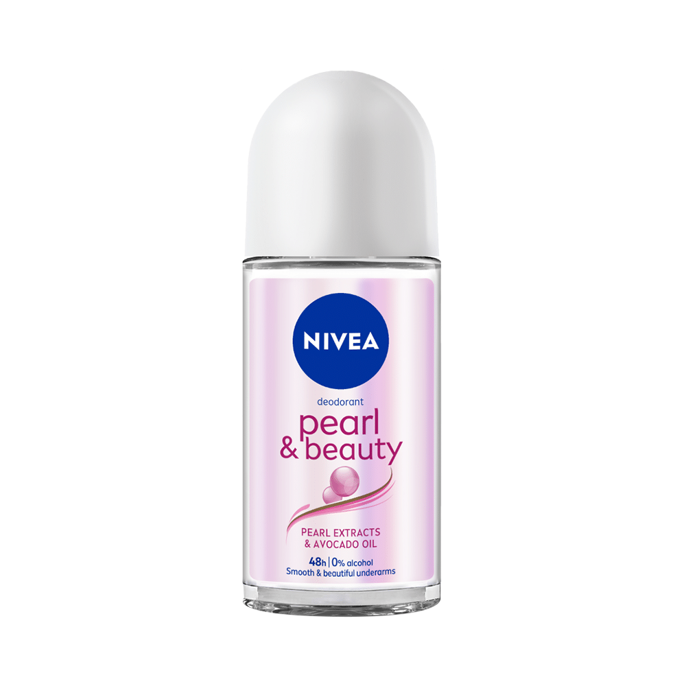 Nivea Pearl & Beauty Deodorant Roll On - Image 1