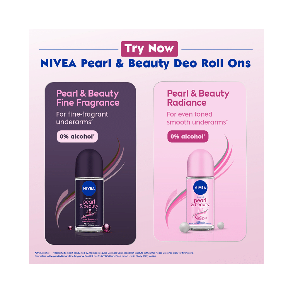 Nivea Pearl & Beauty Deodorant Roll On - Image 7
