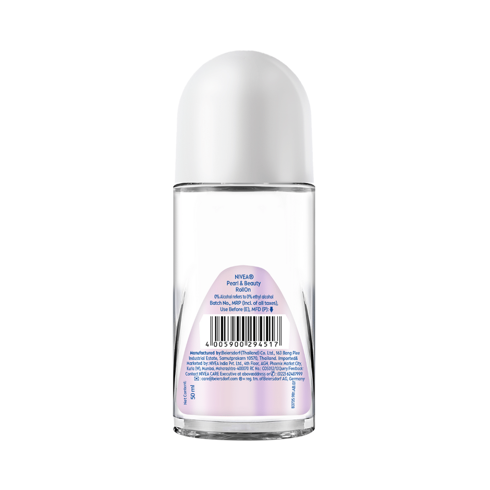 Nivea Pearl & Beauty Deodorant Roll On - Image 2