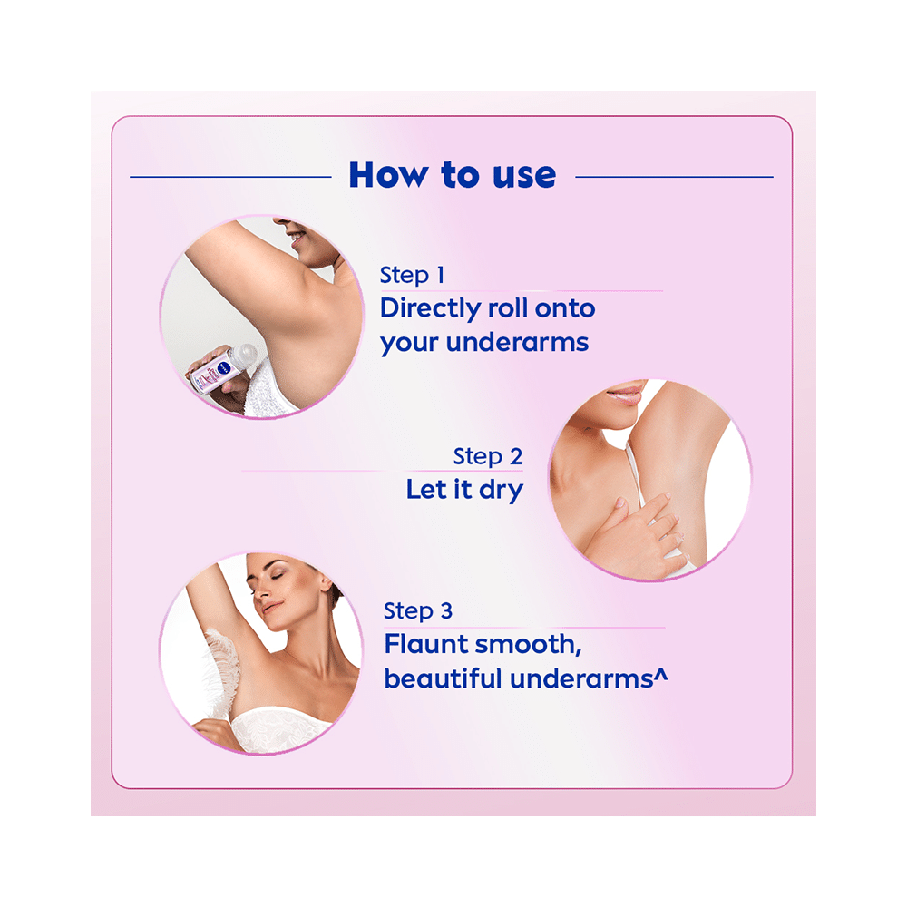 Nivea Pearl & Beauty Deodorant Roll On - Image 6