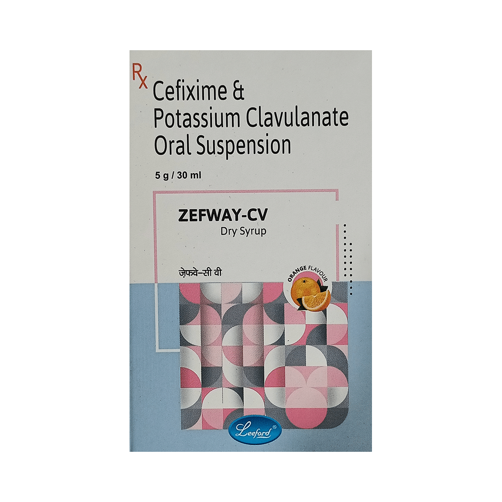 Zefway-CV Dry Syrup Orange