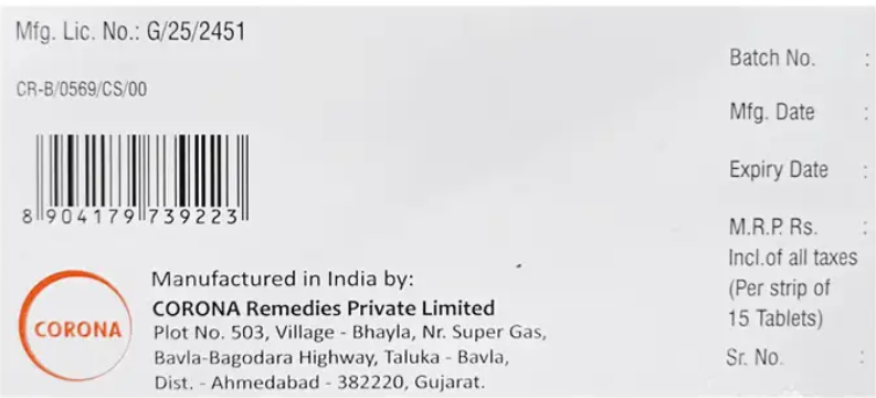 Dapabite 10mg Tablet - Image 3