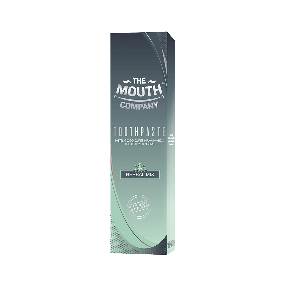 The Mouth Company Herbal Mix Toothpaste (75gm Each)