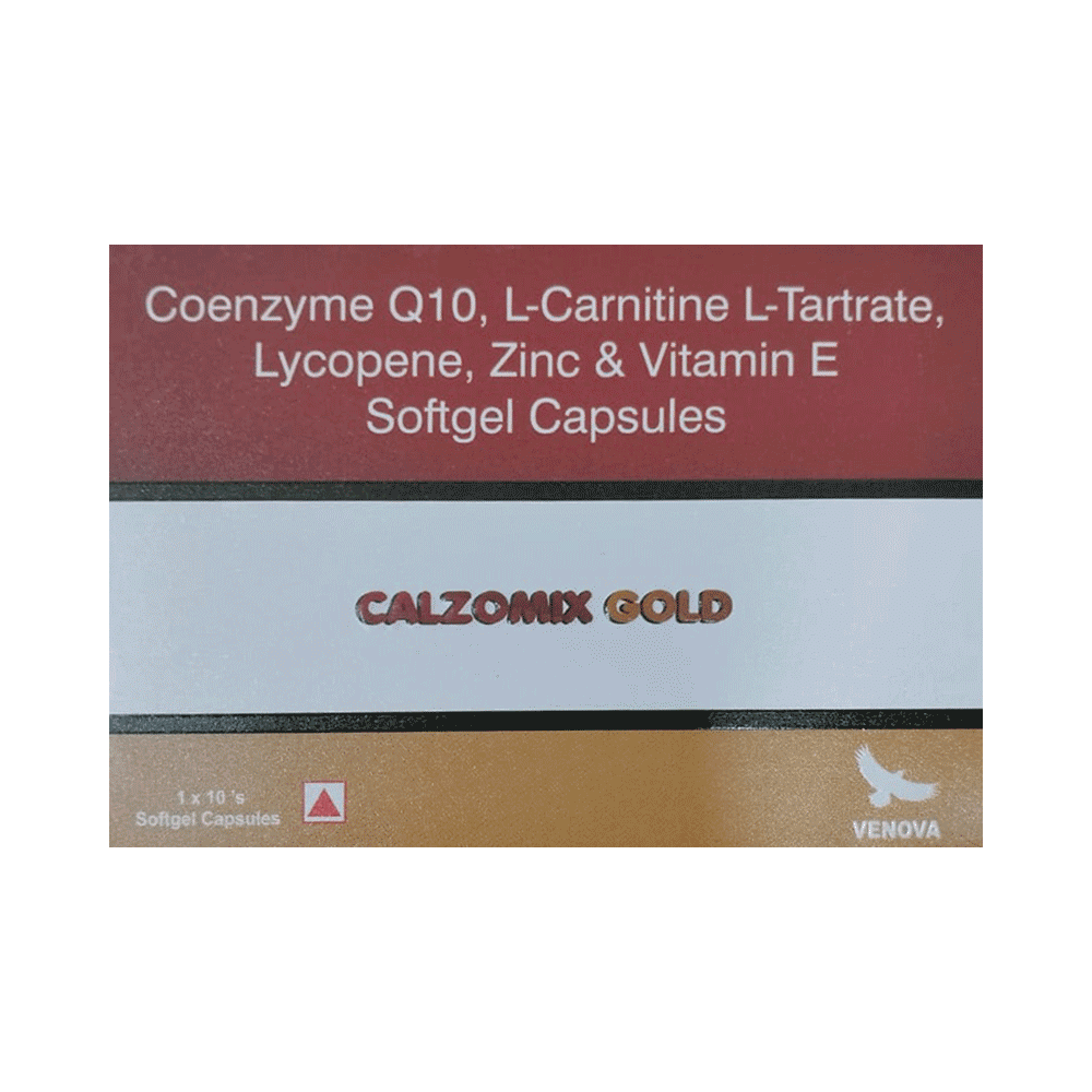 Calzomix Gold Soft Gelatin Capsule