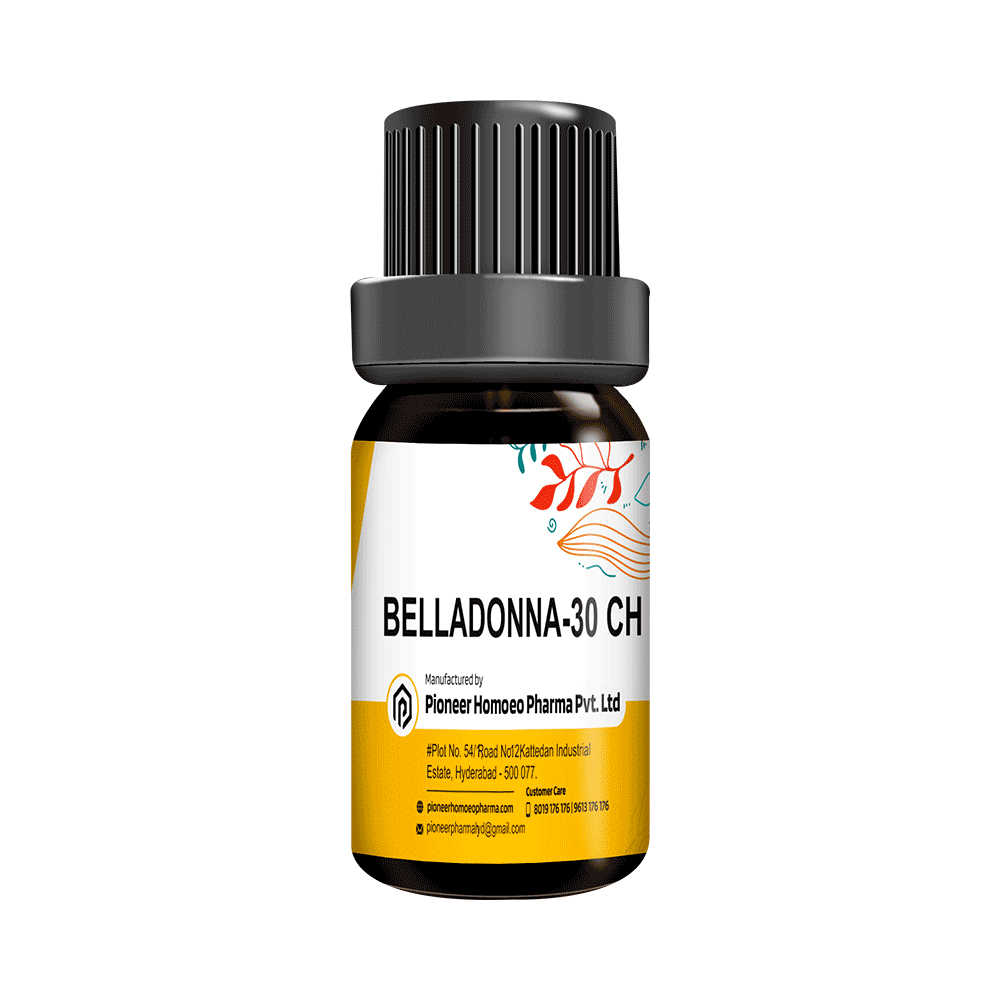 Pioneer Pharma Belladonna Globules Pellet Multidose Pills 30 CH - Image 1