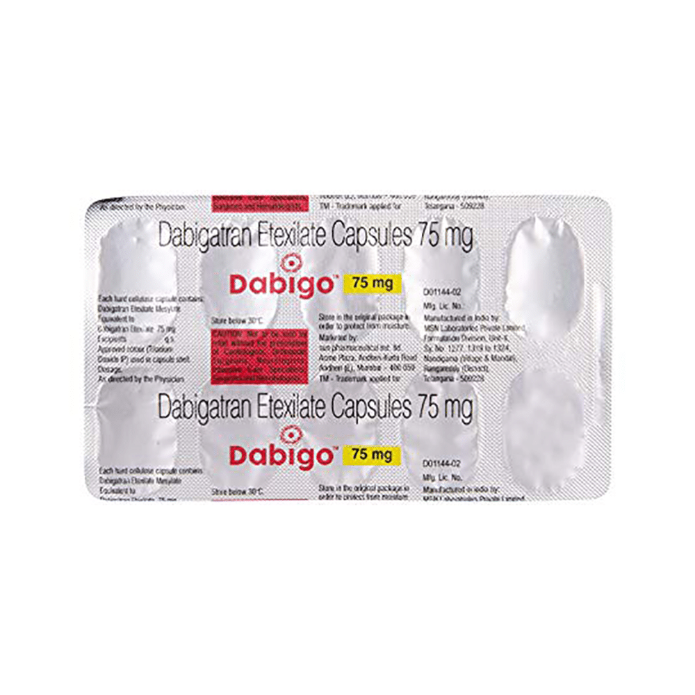 Dabigo 75mg Capsule - Image 2